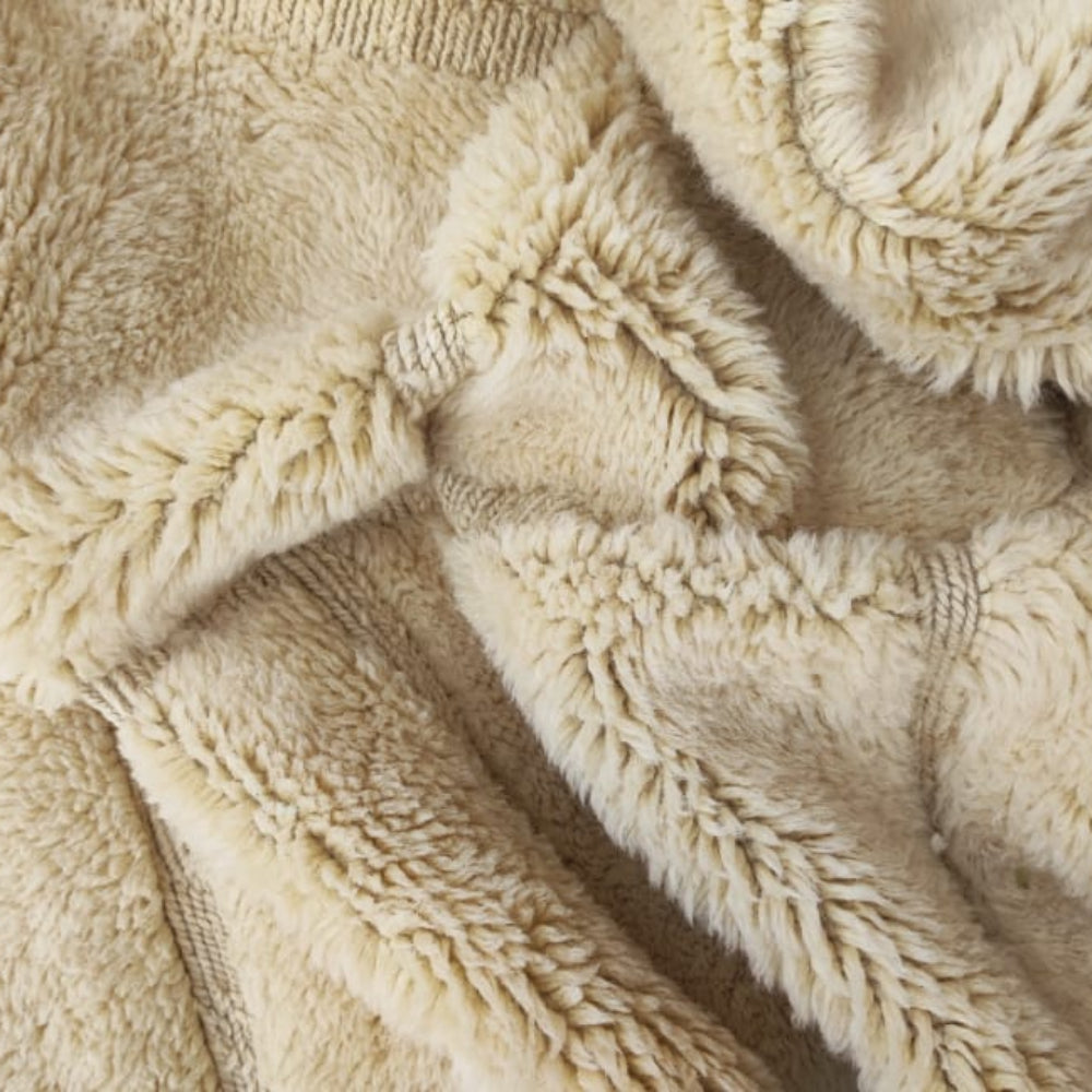 Tapis Berbère Beni Ouarain Crème – Design Carré